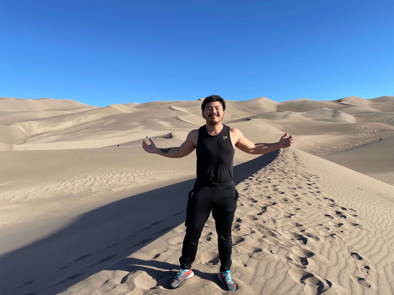 Rocky Yang at Great Sand Dunes National Park, Colorado